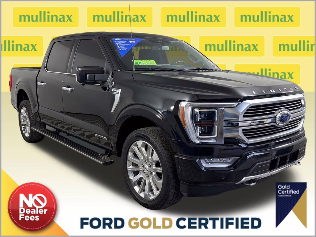 2023 Agate Black Metallic Ford F-150 Limited 4X4 Truck