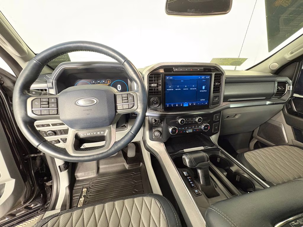 2023 Agate Black Metallic Ford F-150 Limited 4X4 Truck