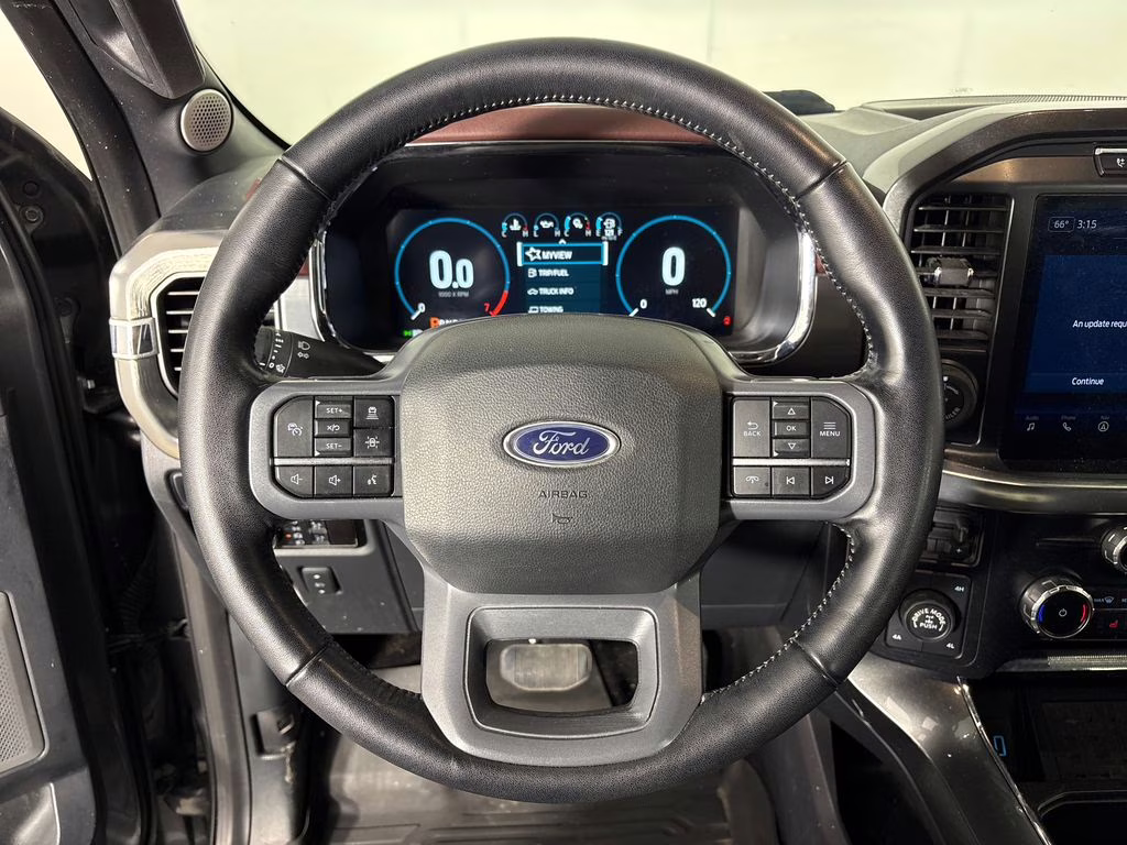 2023 Gray Metallic Ford F-150 Lariat 4X4 Truck