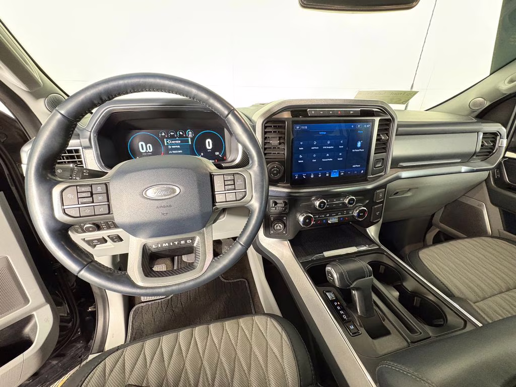 2022 Black Metallic Ford F-150 Limited 4X4 Truck