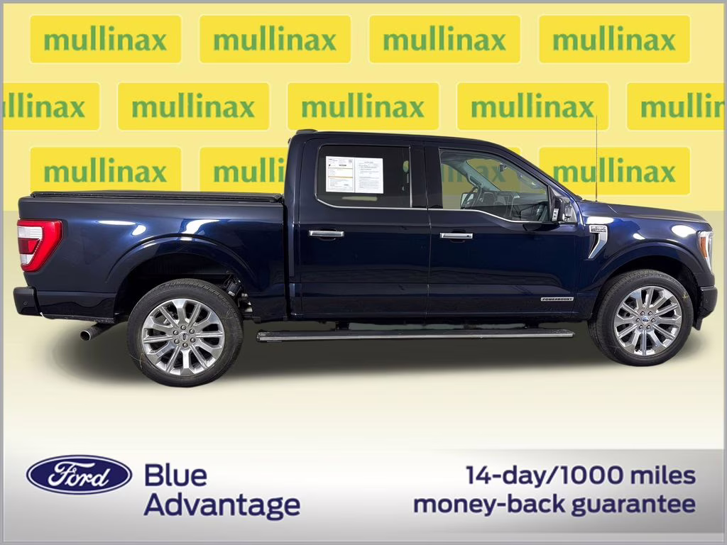 2023 Blue Metallic Ford F-150 Limited 4X4 Truck