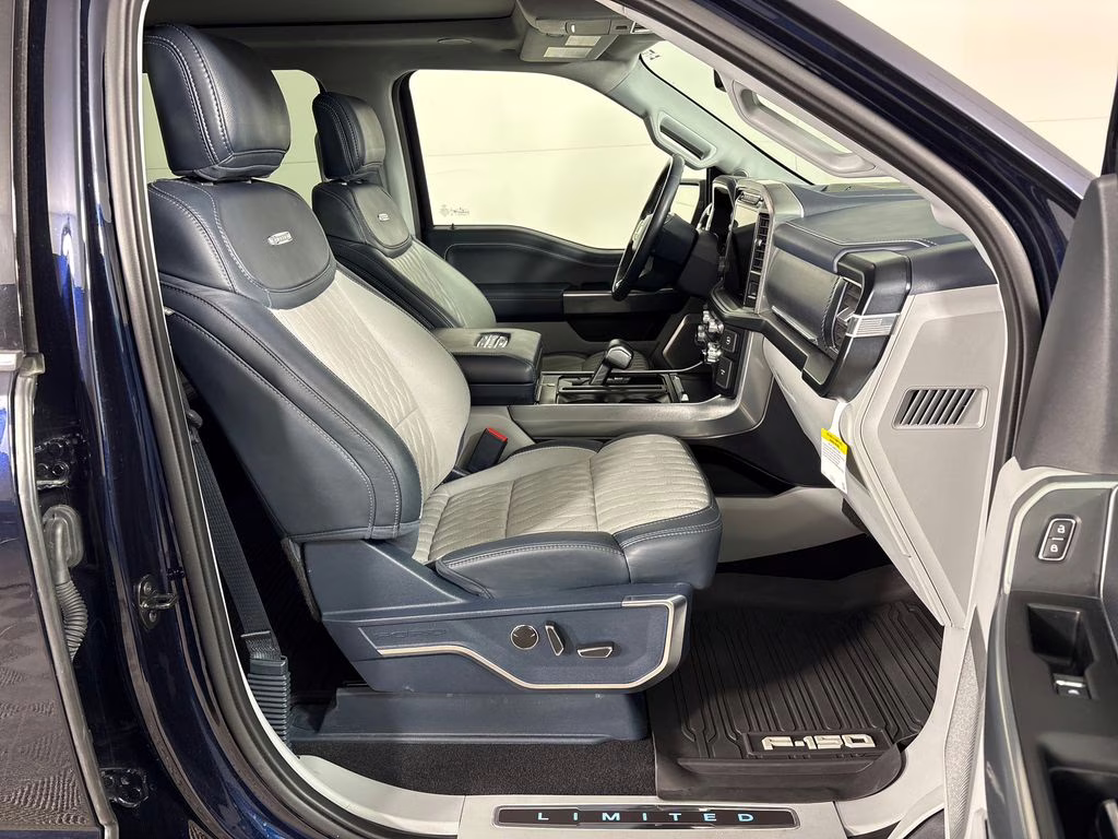 2023 Blue Metallic Ford F-150 Limited 4X4 Truck