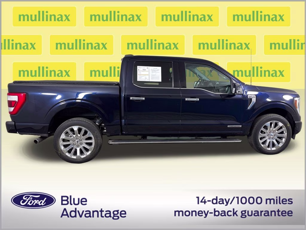 2023 Blue Metallic Ford F-150 Limited 4X4 Truck