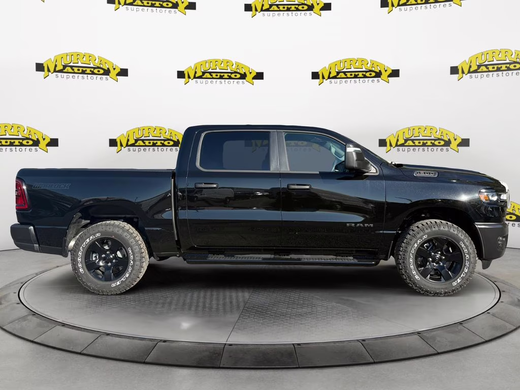 2026 Diamond Black Crystal Pearlcoat Ram 1500 Warlock 4X4 Truck