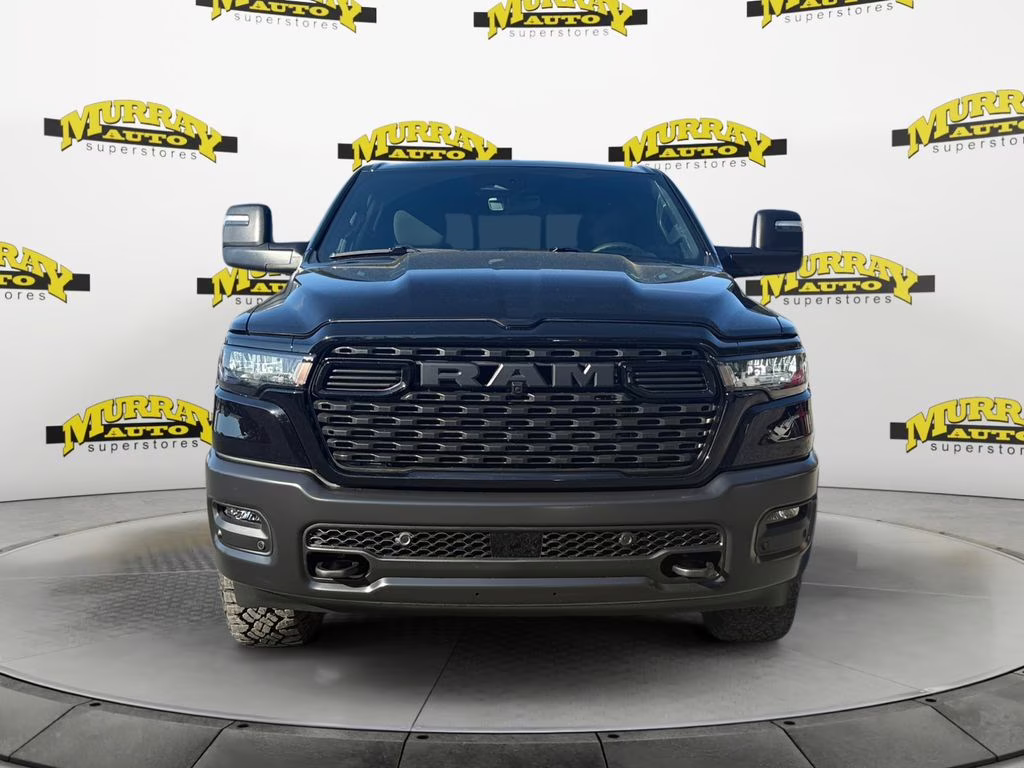 2026 Diamond Black Crystal Pearlcoat Ram 1500 Warlock 4X4 Truck