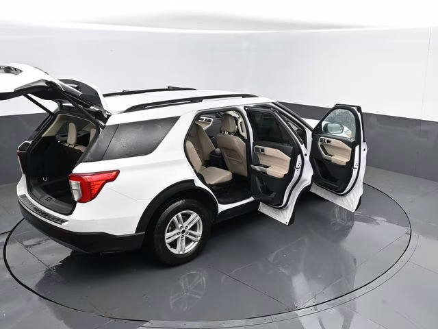2024 Oxford White Ford Explorer XLT 4X4 SUV