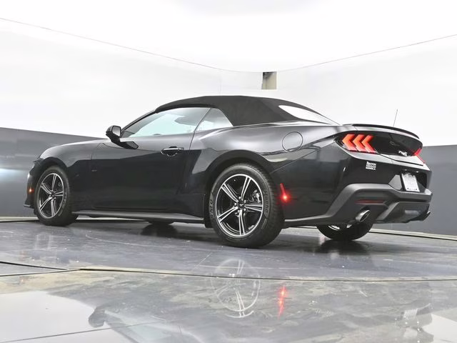 2024 Shadow Black Ford Mustang EcoBoost Premium RWD Convertible