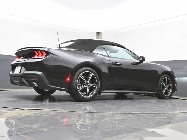 2024 Shadow Black Ford Mustang EcoBoost Premium RWD Convertible