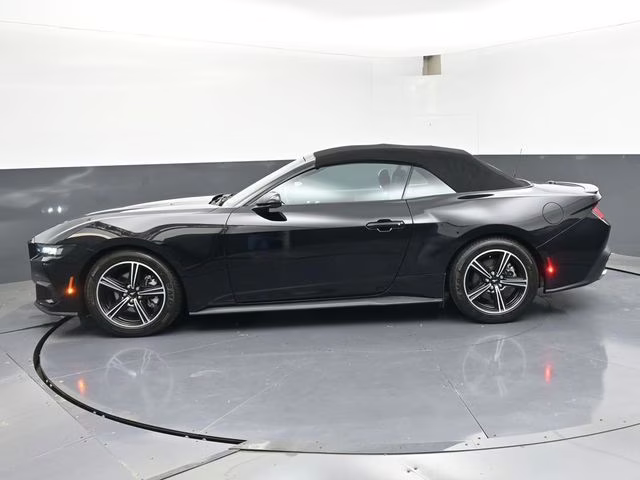 2024 Shadow Black Ford Mustang EcoBoost Premium RWD Convertible