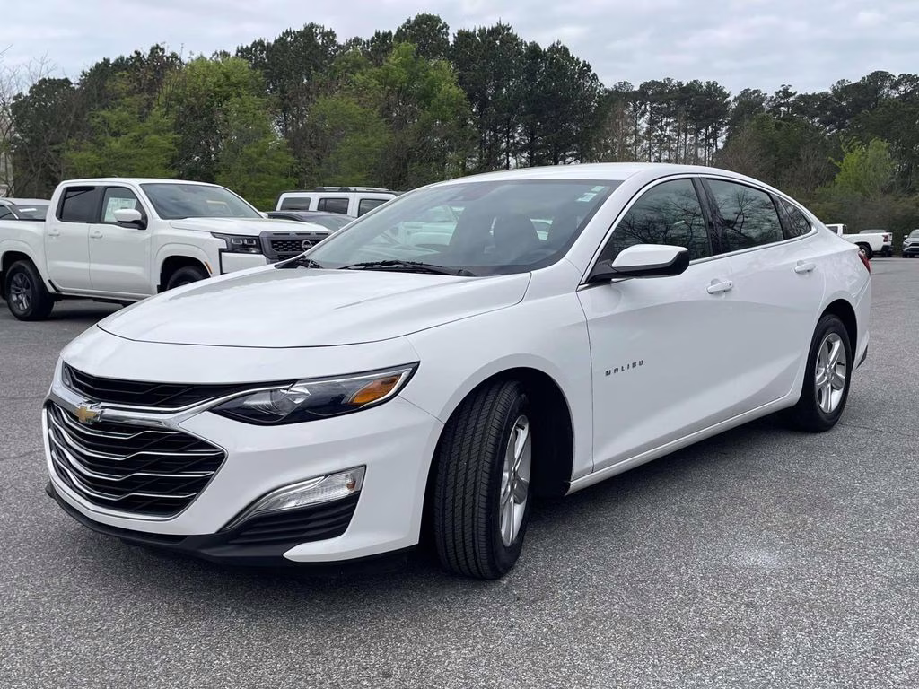 2024 Summit White Chevrolet Malibu LS FWD Sedan
