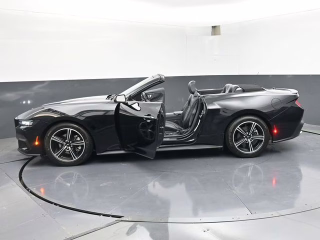 2024 Shadow Black Ford Mustang EcoBoost Premium RWD Convertible
