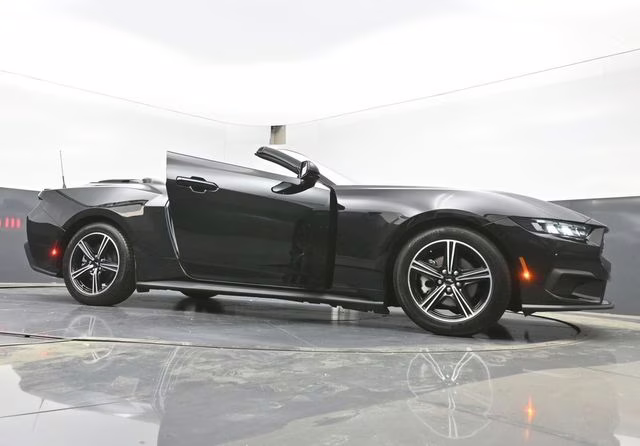 2024 Shadow Black Ford Mustang EcoBoost Premium RWD Convertible