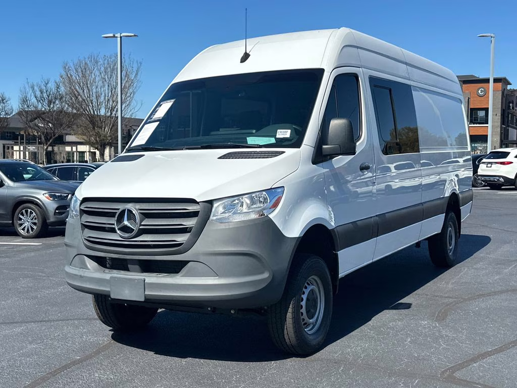 2023 Arctic White Mercedes-Benz Sprinter 2500 Cargo 170 WB AWD Van