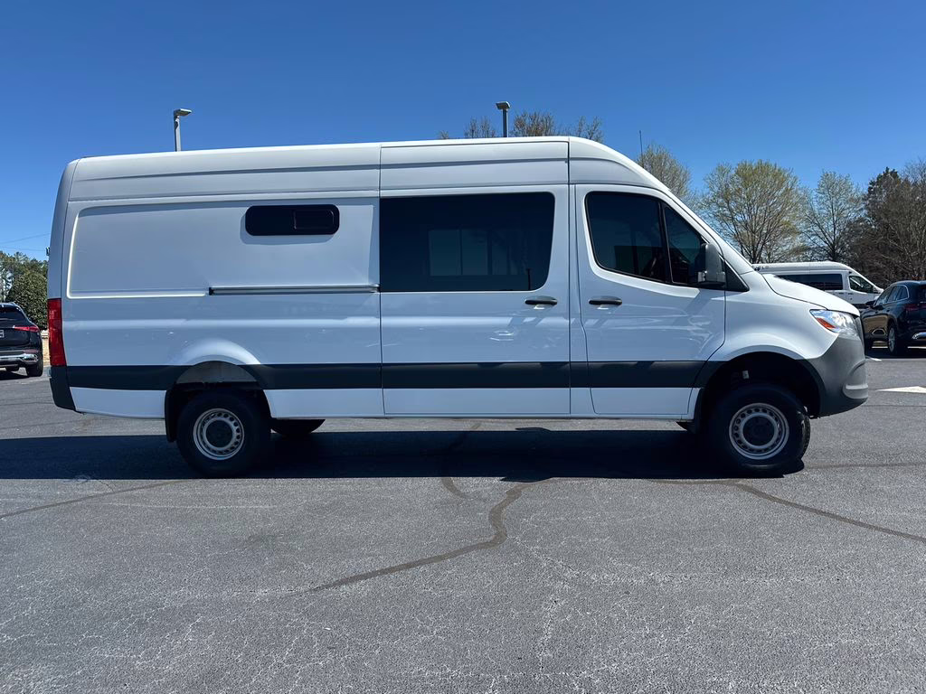 2023 Arctic White Mercedes-Benz Sprinter 2500 Cargo 170 WB AWD Van