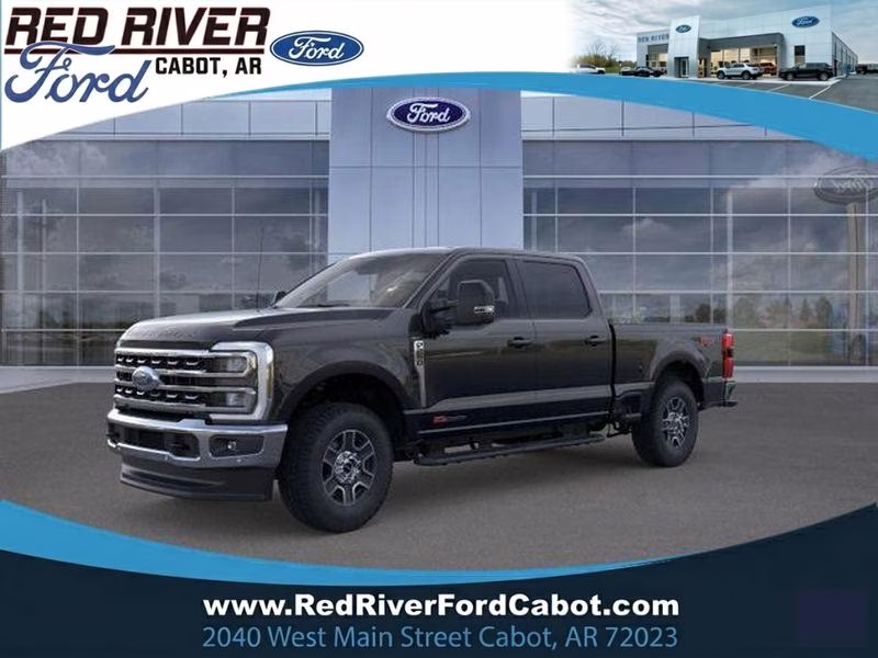 2026 Agate Black Metallic Ford Super Duty F-250 SRW LARIAT 4X4 Truck