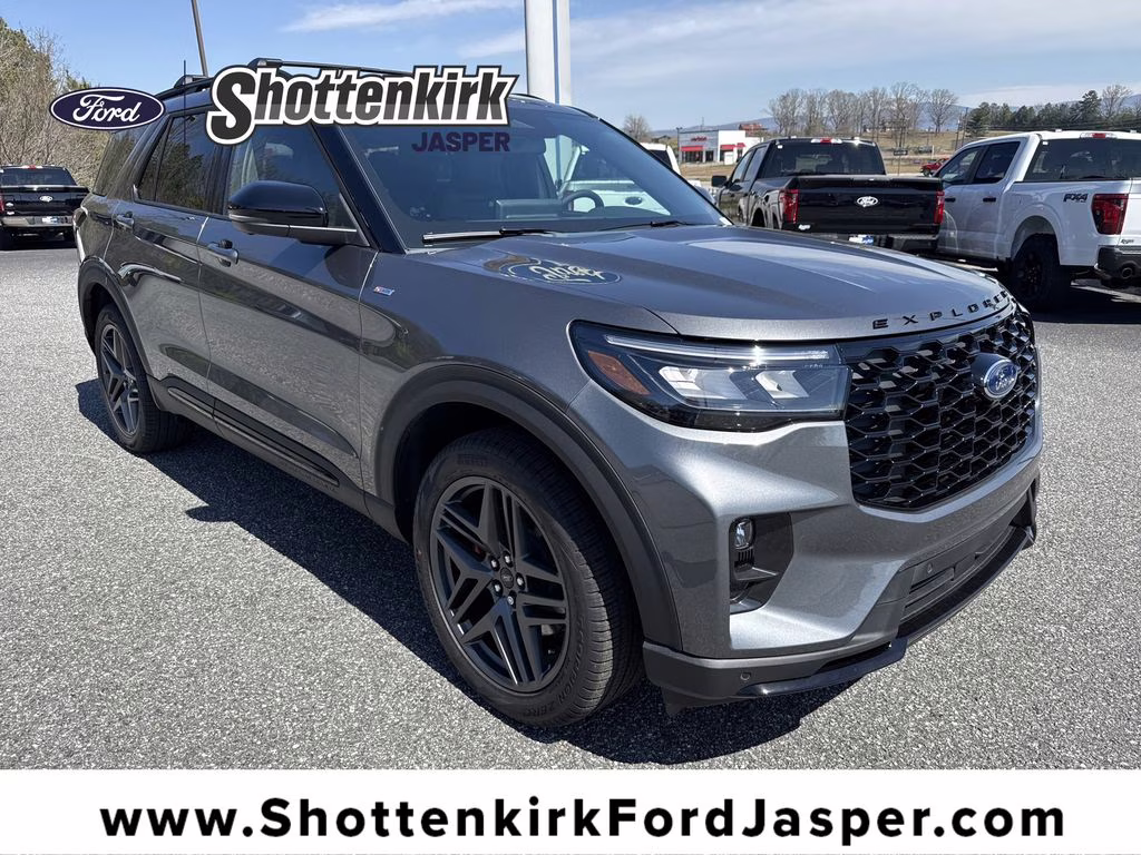 2026 Carbonized Gray Metallic Ford Explorer ST-Line 4X4 SUV