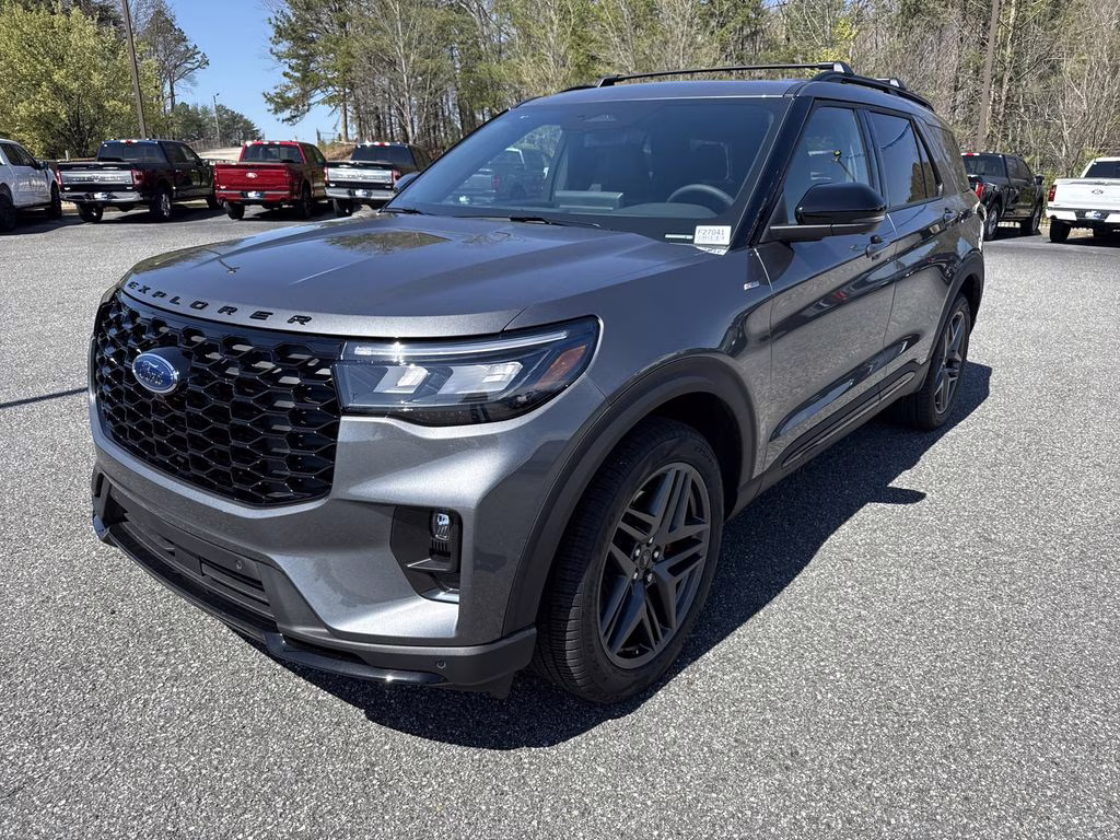 2026 Carbonized Gray Metallic Ford Explorer ST-Line 4X4 SUV