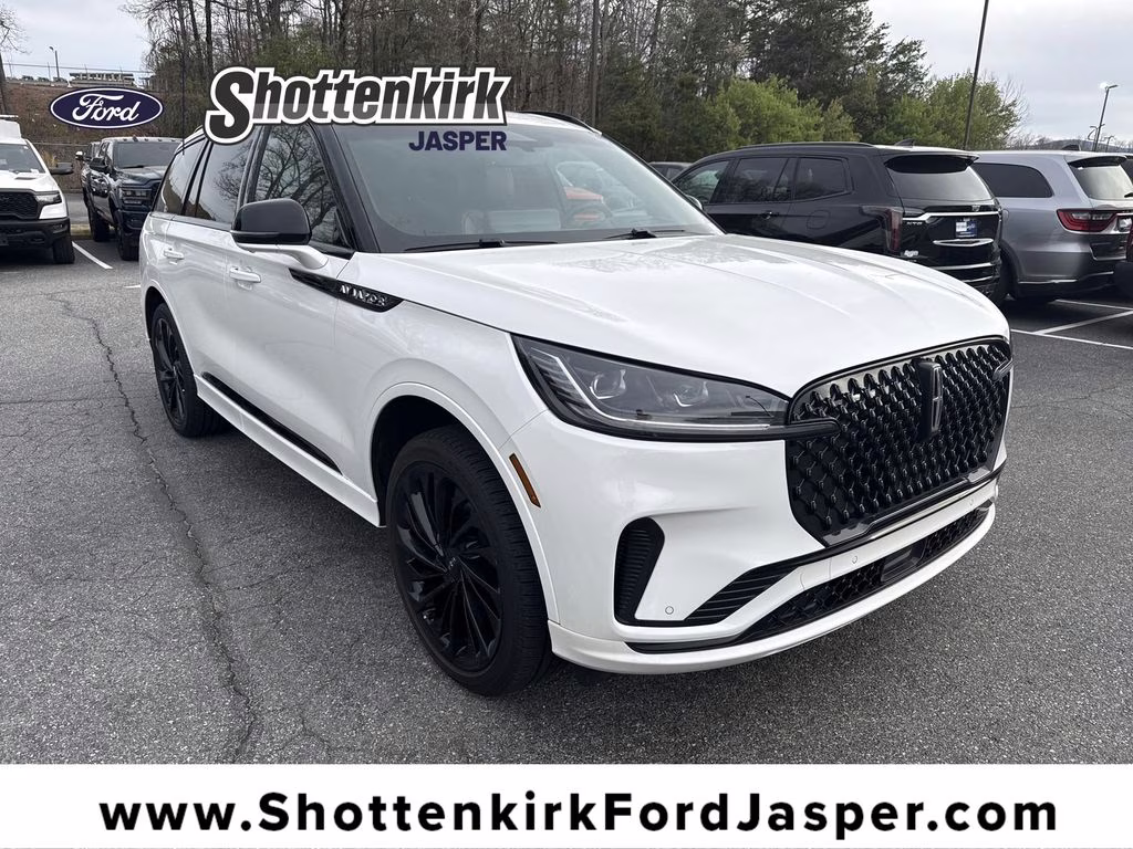 2025 Pristine White Metallic Tri-Coat Lincoln Aviator Reserve AWD SUV