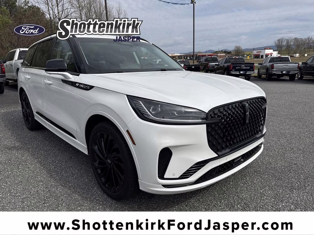 2025 Pristine White Metallic Tri-Coat Lincoln Aviator Reserve AWD SUV