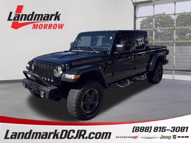 2023 Black Clearcoat Jeep Gladiator Rubicon 4X4 Truck