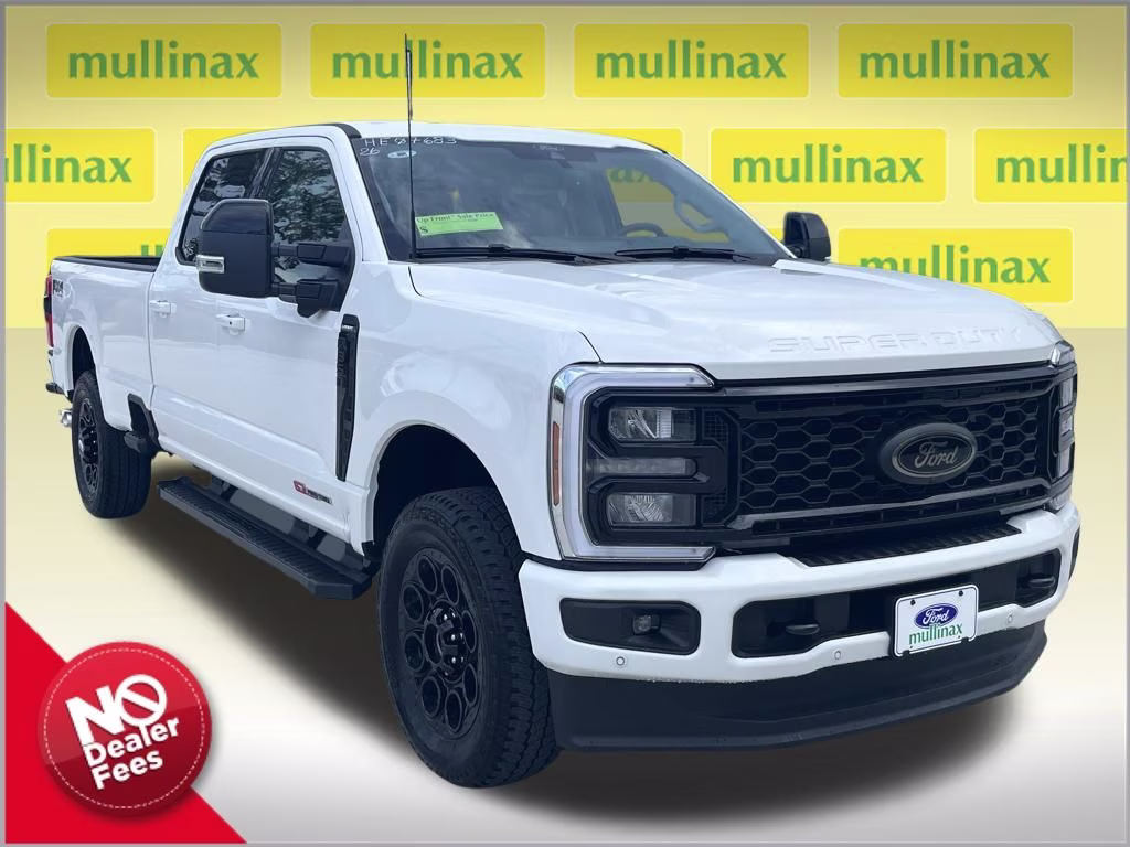2026 White Metallic Ford Super Duty F-350 SRW Lariat 4X4 Truck