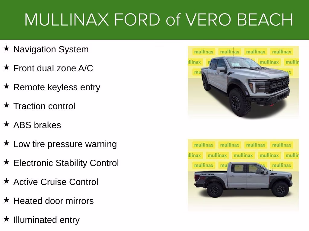 2026 Avalanche Ford F-150 Raptor R 4X4 Truck