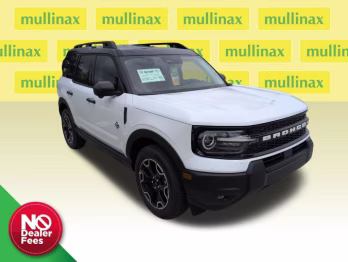 2026 Oxford White Ford Bronco Sport Outer Banks 4X4 SUV