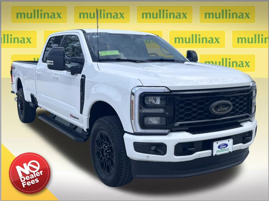 2026 White Metallic Ford Super Duty F-350 SRW Lariat 4X4 Truck