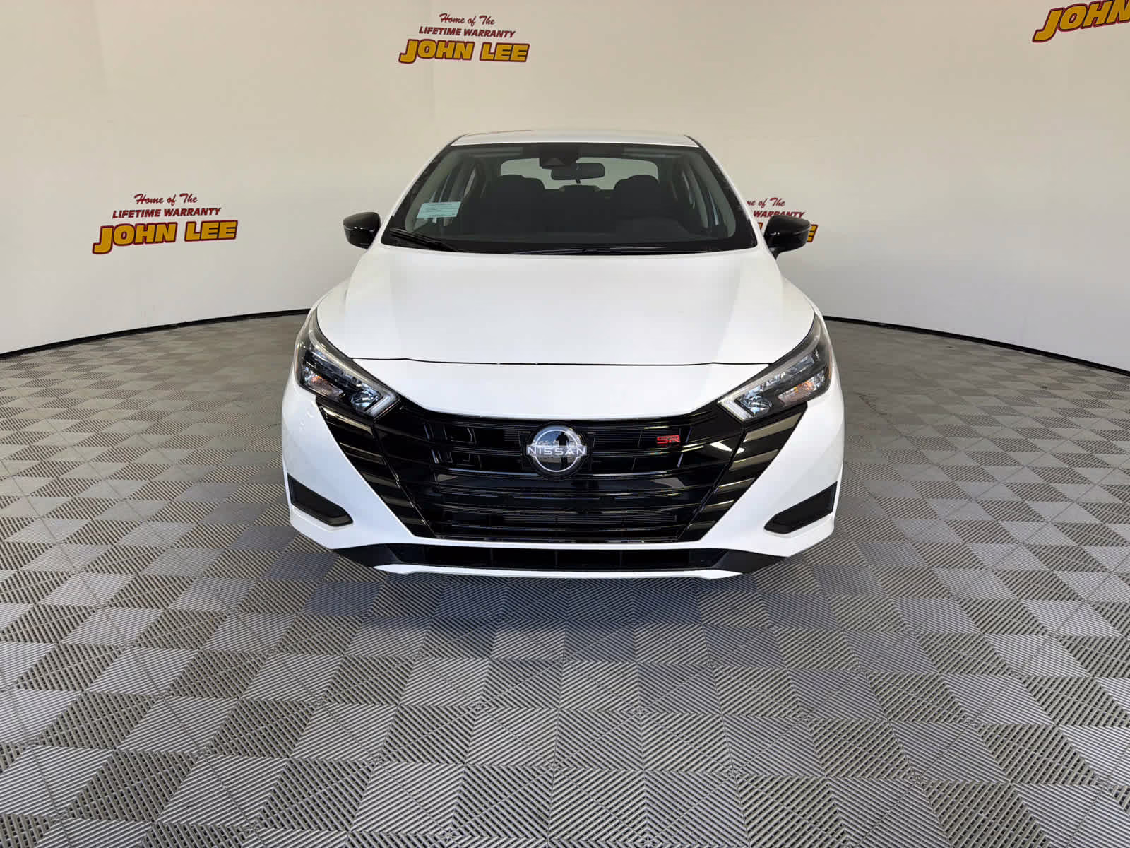 2025 Aspen White Tricoat Nissan Versa SR FWD Sedan