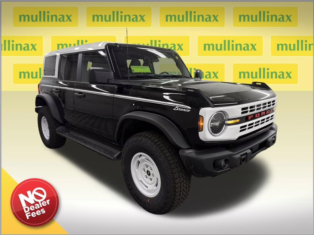 2026 SHADOW BLACK Ford Bronco Heritage Edition 4X4 SUV