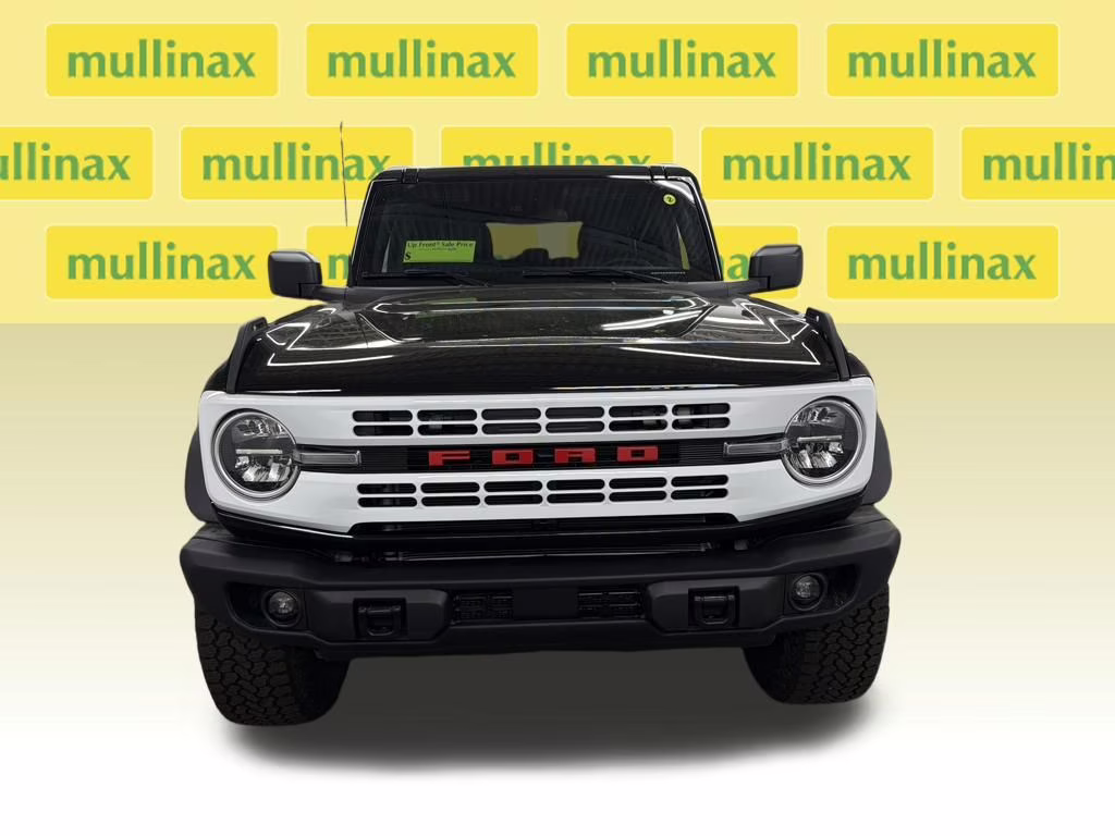 2026 SHADOW BLACK Ford Bronco Heritage Edition 4X4 SUV