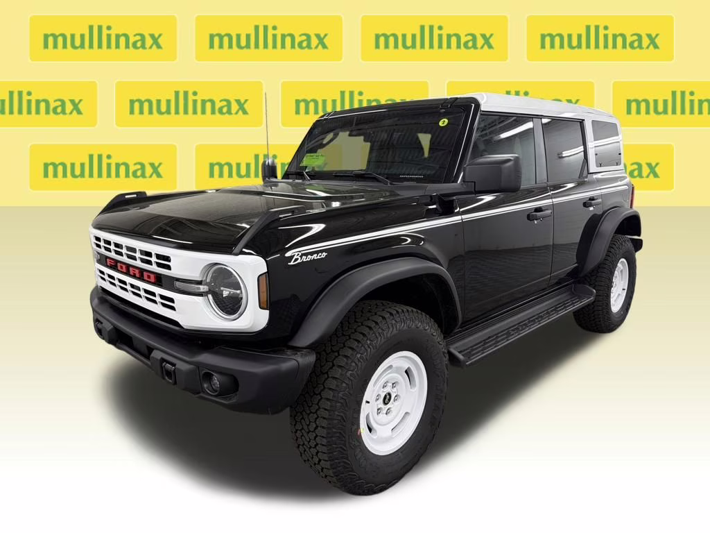 2026 SHADOW BLACK Ford Bronco Heritage Edition 4X4 SUV