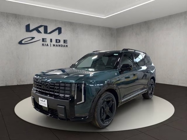 2027 Black Jade Green Kia Telluride Hybrid X-Line SX AWD SUV