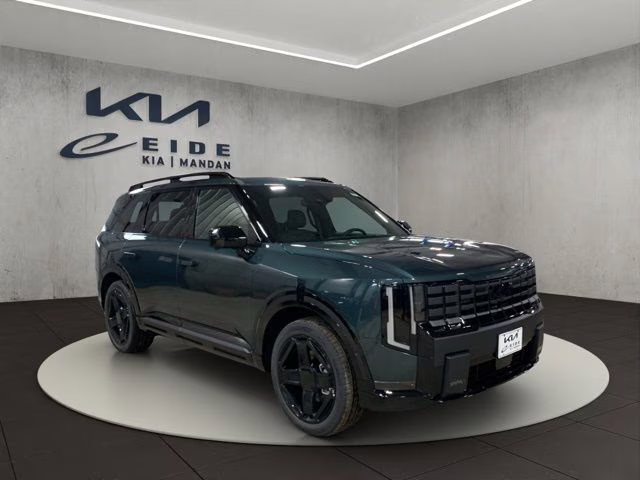 2027 Black Jade Green Kia Telluride Hybrid X-Line SX AWD SUV