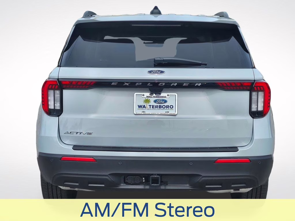 2026 Space White Metallic Ford Explorer Active RWD SUV