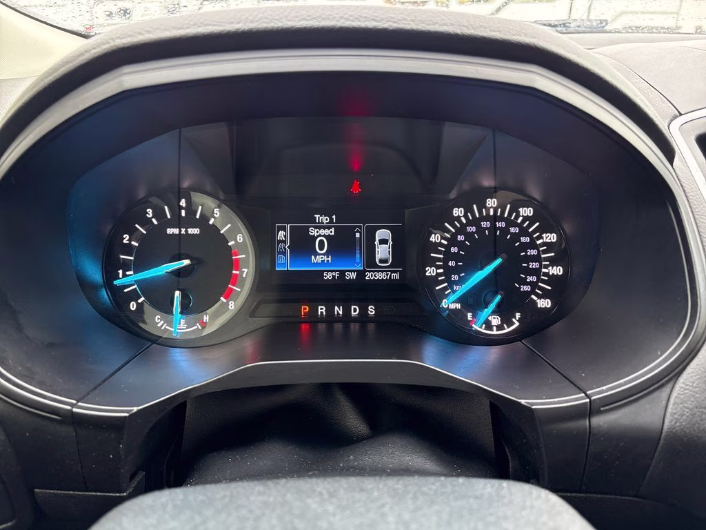 2015 Blue Metallic Ford Edge SE AWD SUV