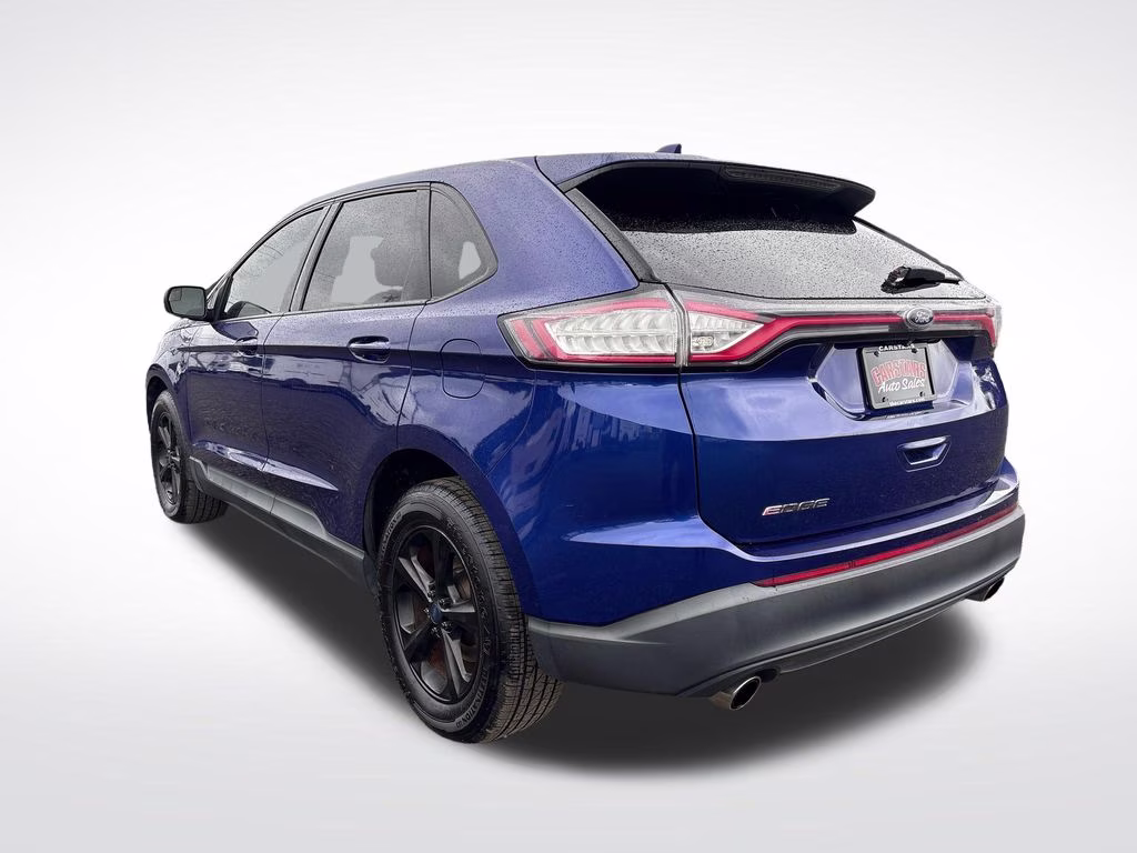 2015 Blue Metallic Ford Edge SE AWD SUV