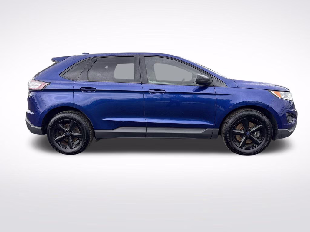 2015 Blue Metallic Ford Edge SE AWD SUV