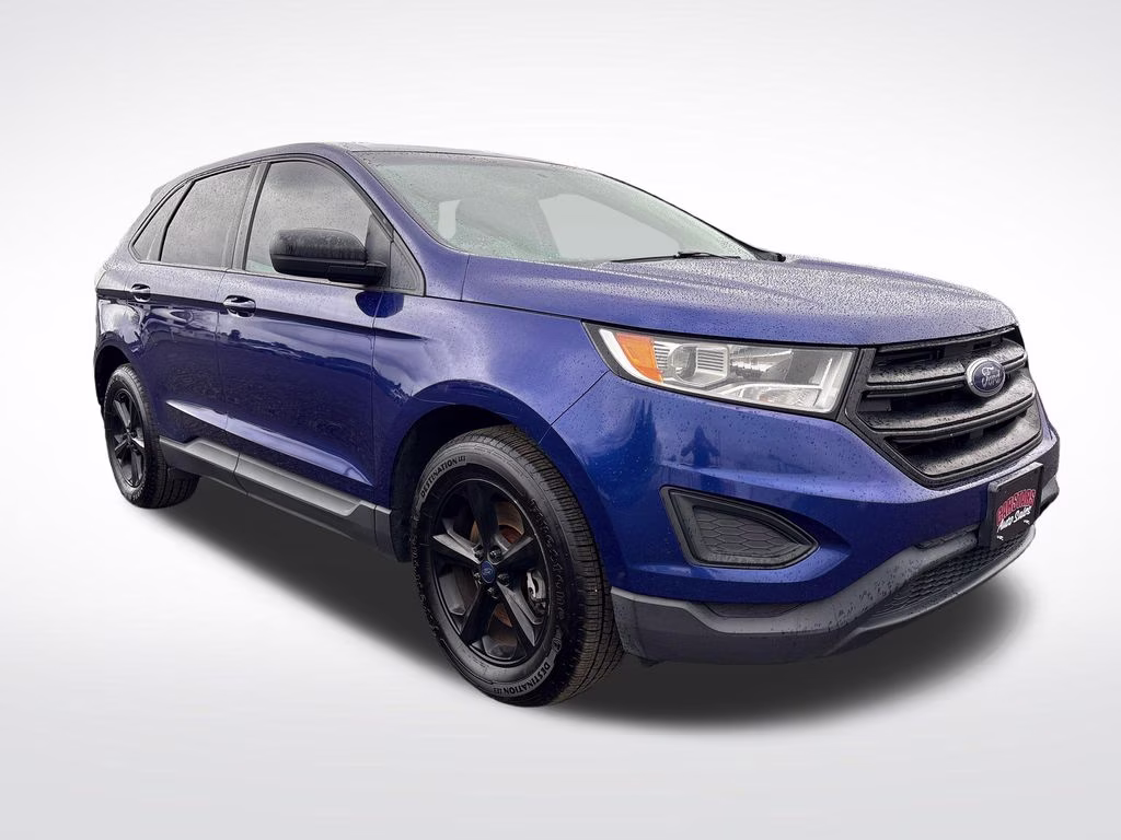 2015 Blue Metallic Ford Edge SE AWD SUV