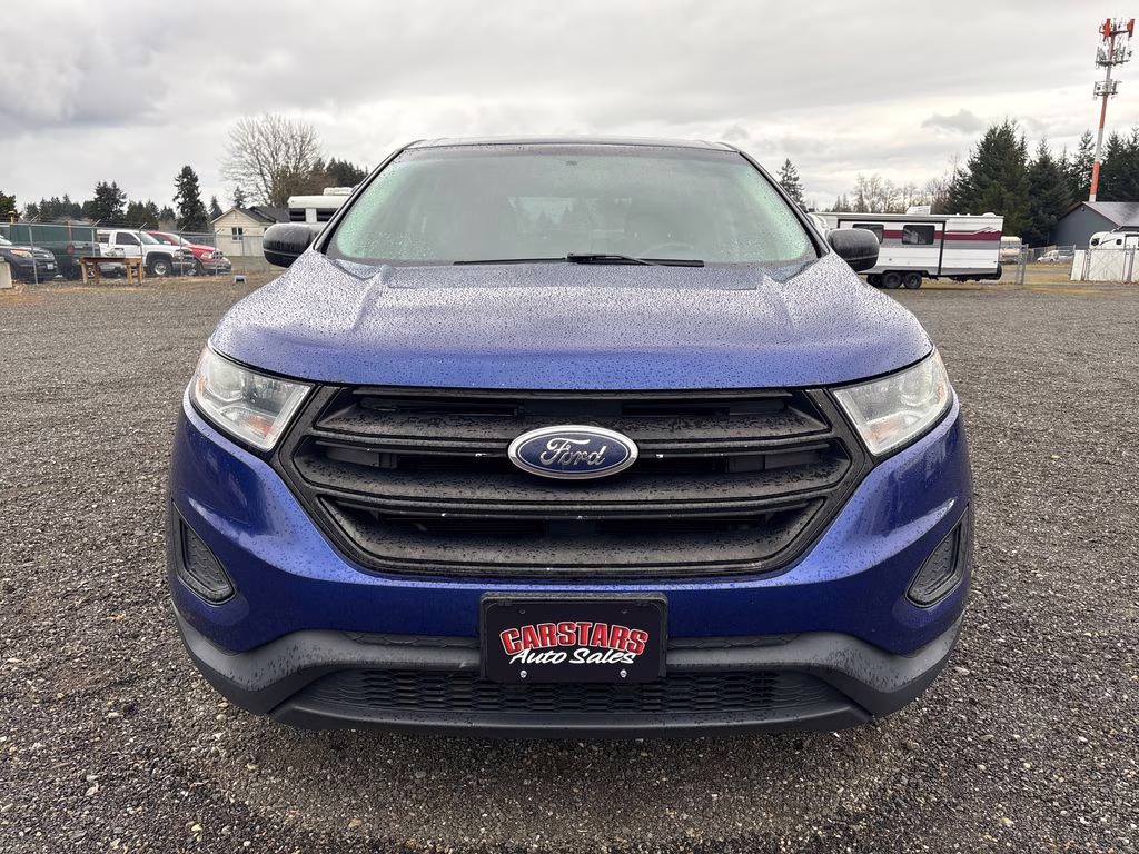 2015 Blue Metallic Ford Edge SE AWD SUV