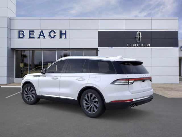2026 Pristine White Metallic Tri-Coat Lincoln Aviator Premiere RWD SUV