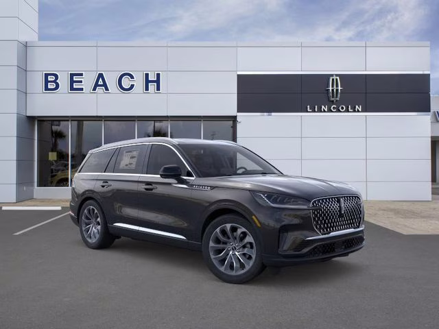 2026 Infinite Black Metallic Clearcoat Lincoln Aviator Reserve RWD SUV
