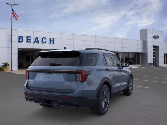 2026 Vapor Blue Ford Explorer ST-Line RWD SUV