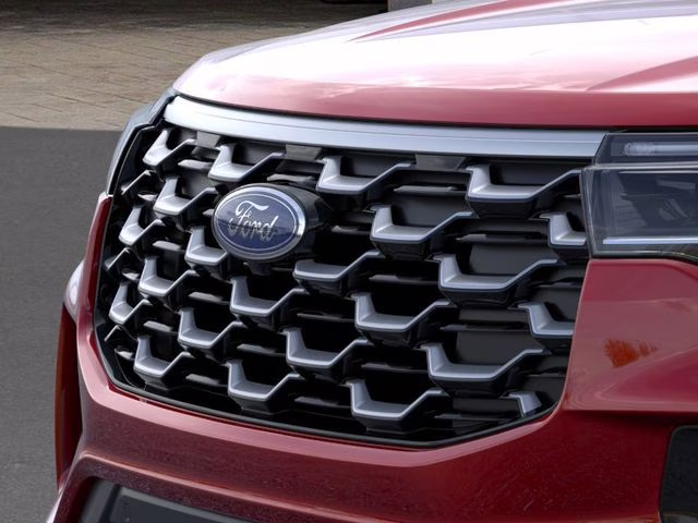 2026 Red Metallic Ford Explorer Platinum 4X4 SUV