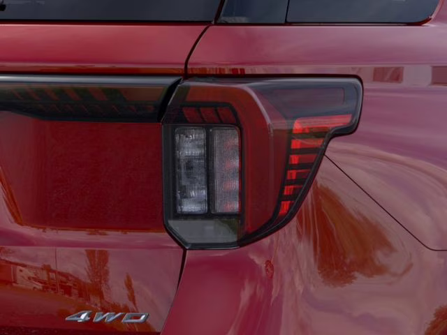 2026 Red Metallic Ford Explorer Platinum 4X4 SUV