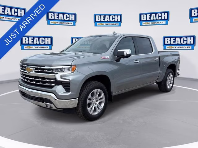 2026 Sterling Gray Metallic Chevrolet Silverado 1500 LTZ 4X4 Truck