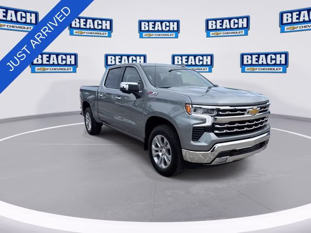 2026 Sterling Gray Metallic Chevrolet Silverado 1500 LTZ 4X4 Truck
