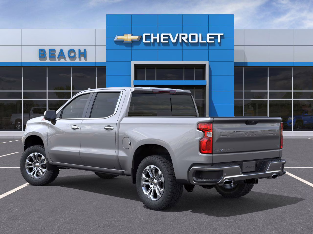 2026 Sterling Gray Metallic Chevrolet Silverado 1500 LTZ 4X4 Truck