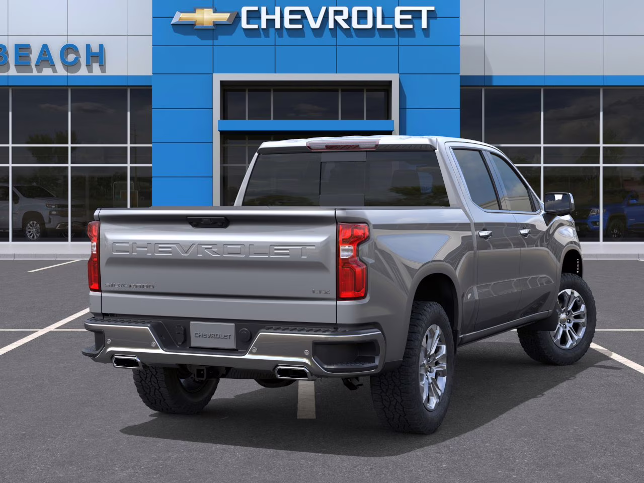 2026 Sterling Gray Metallic Chevrolet Silverado 1500 LTZ 4X4 Truck
