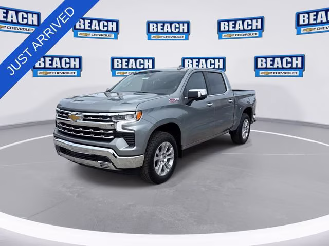 2026 Sterling Gray Metallic Chevrolet Silverado 1500 LTZ 4X4 Truck